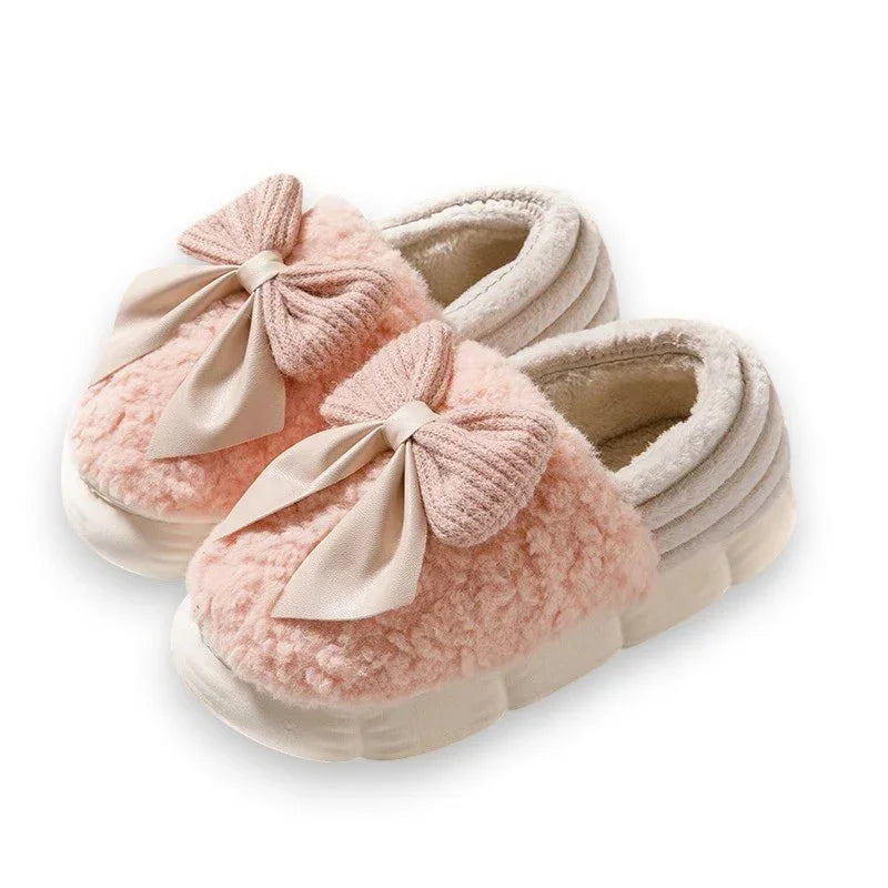 Chaussons fourrés d'intérieur pour femme