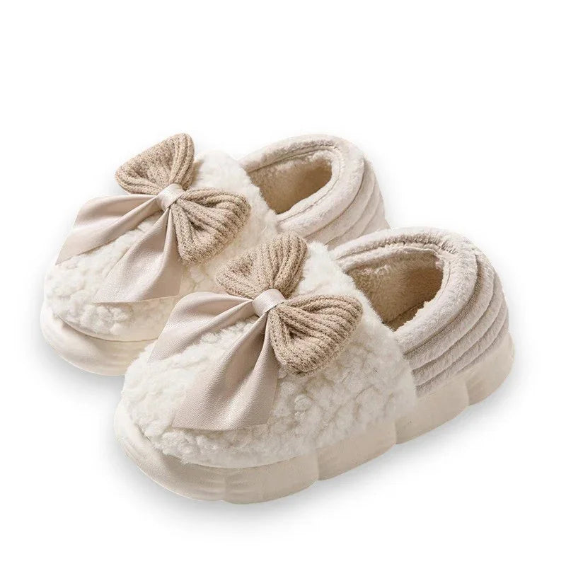 Chaussons fourrés d'intérieur pour femme