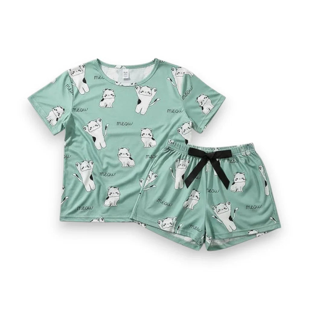 Ensemble pyjama short femme