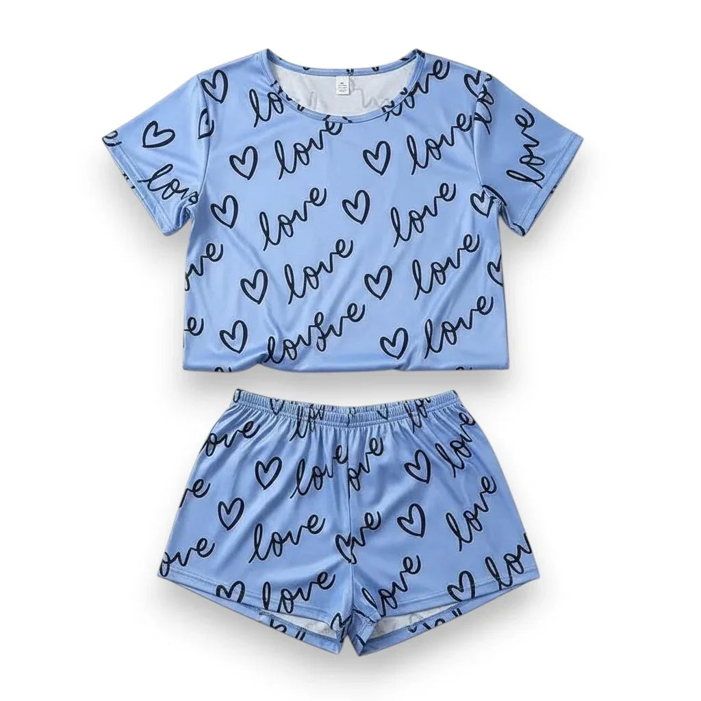 Ensemble pyjama short femme