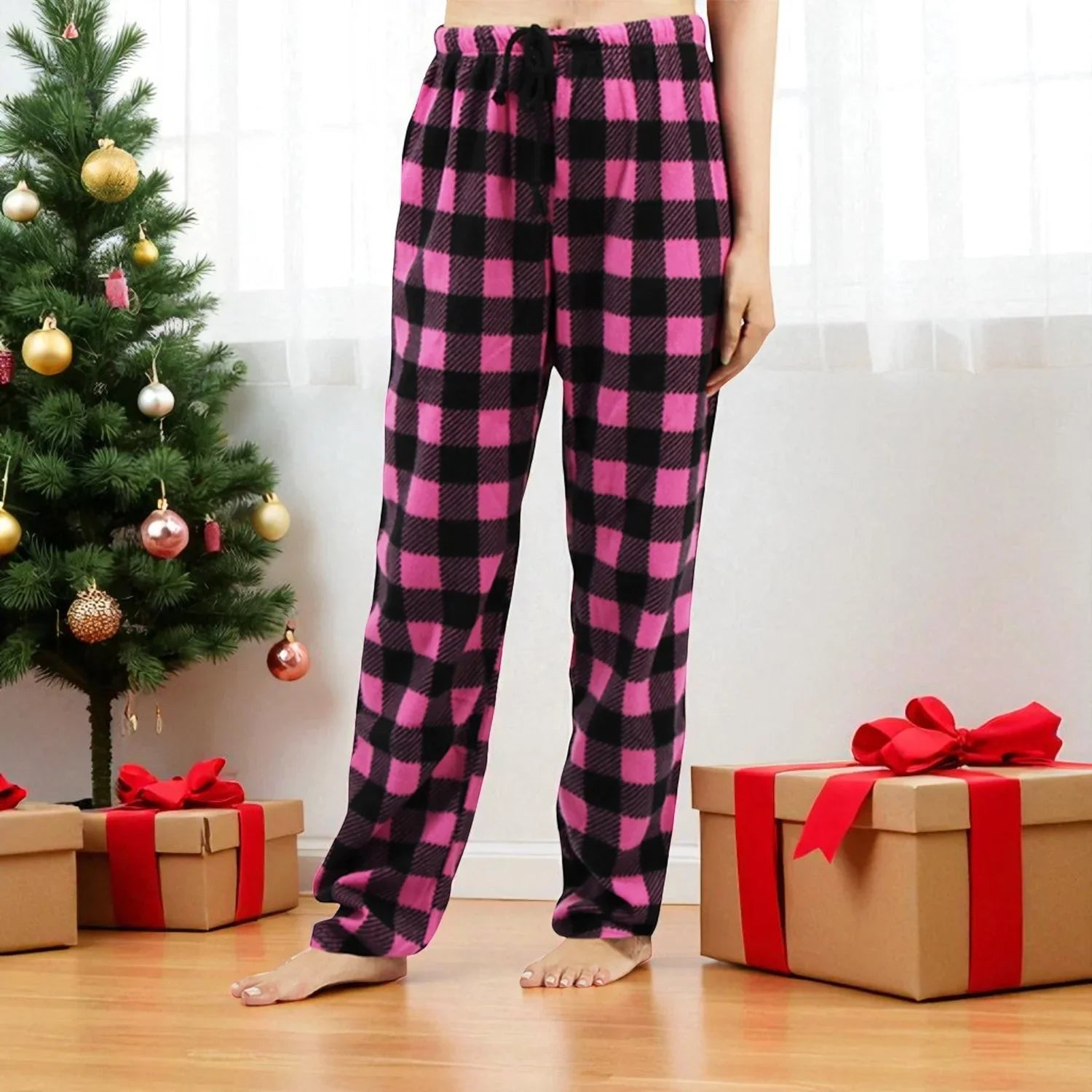 Pantalon Pyjama Femme Carreaux