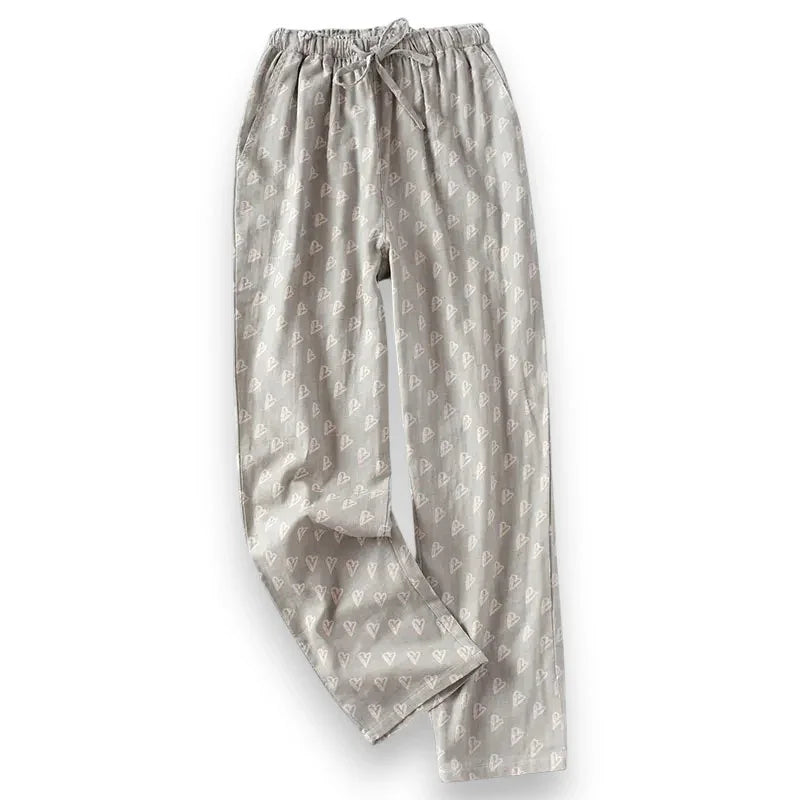 Pantalon pyjama femme 100% coton