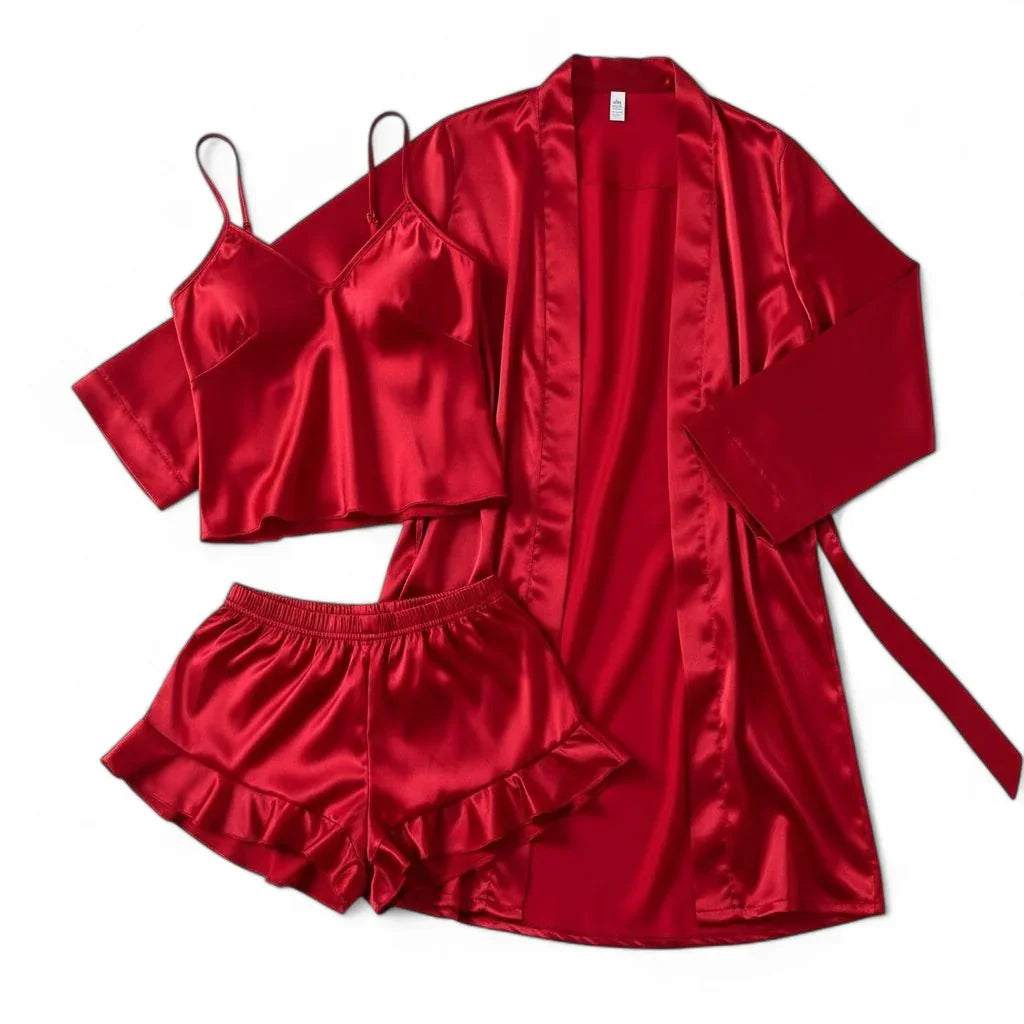 Pyjama 3 Pièces Femme