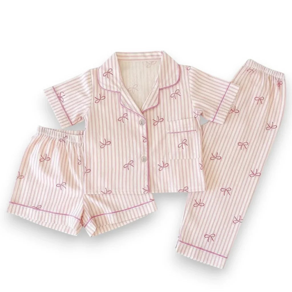 Pyjama Femme Chemise 3 pieces