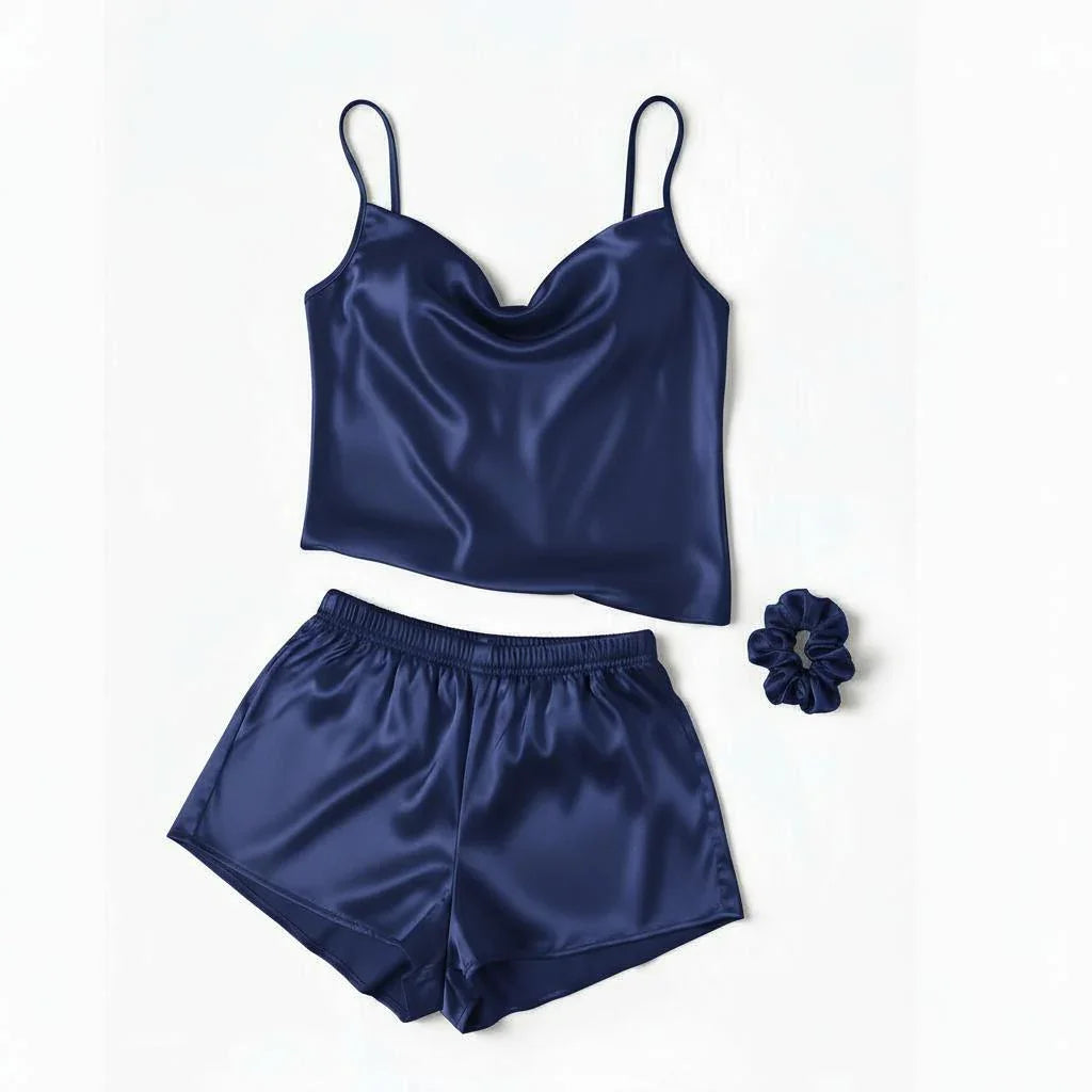 Pyjama Femme Short Satin