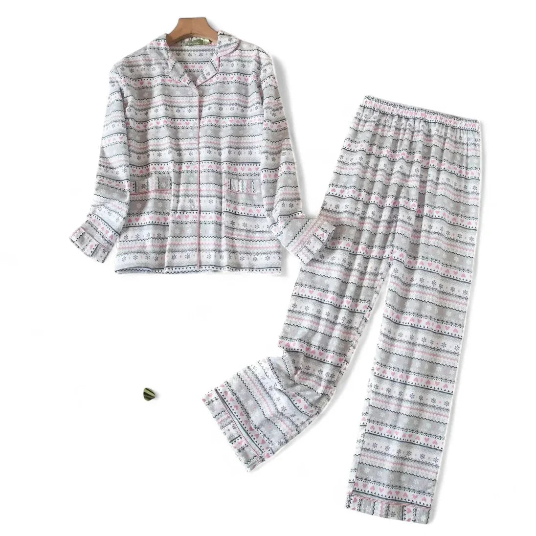 Pyjama femme flanelle coton