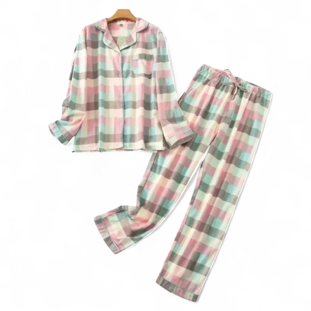 Pyjama femme flanelle coton