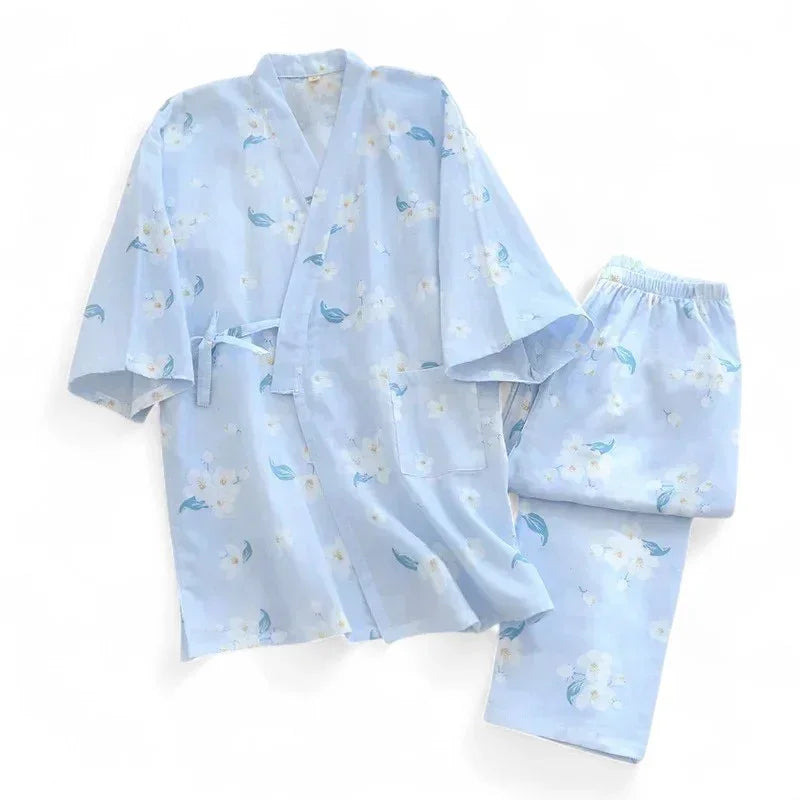 Pyjama femme gaze de coton