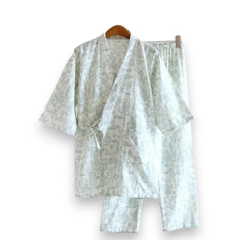 Pyjama femme gaze de coton