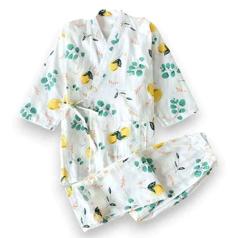 Pyjama femme gaze de coton