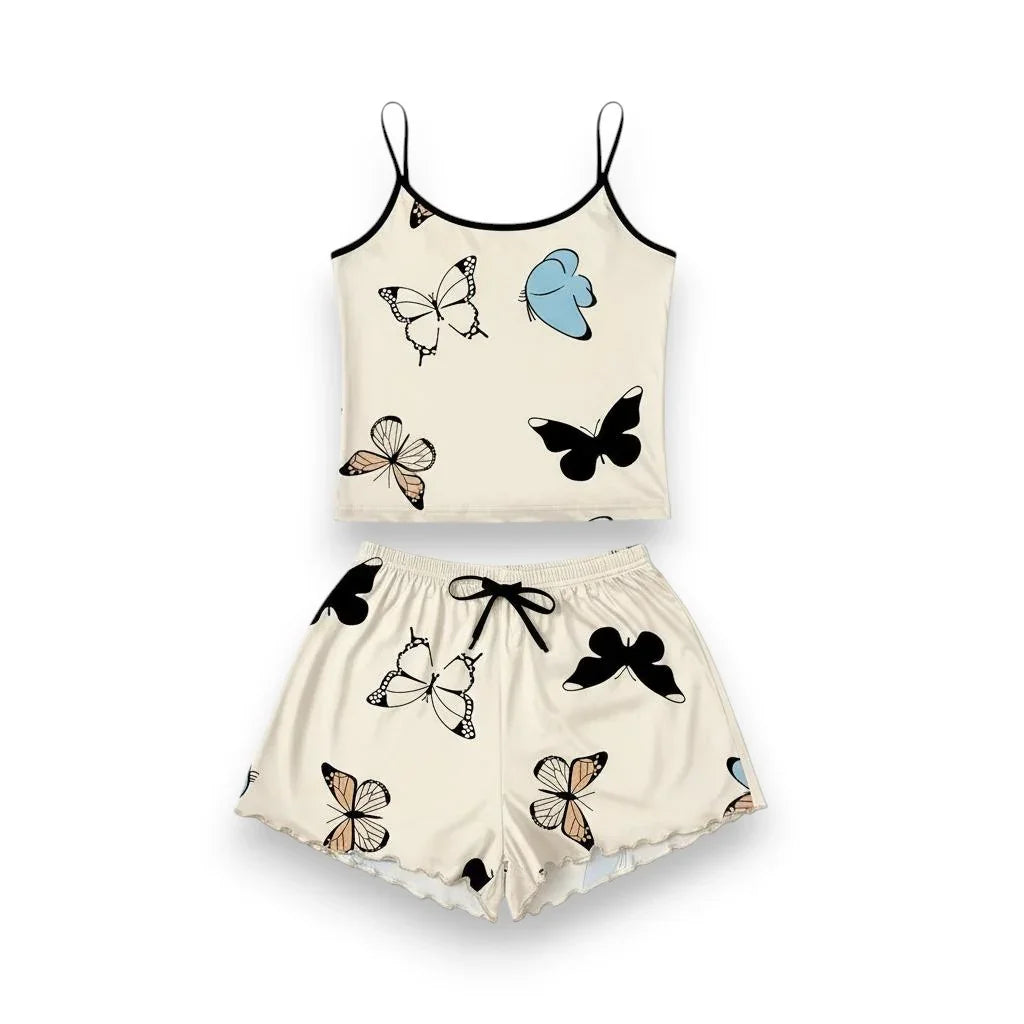 Pyjama femme papillon