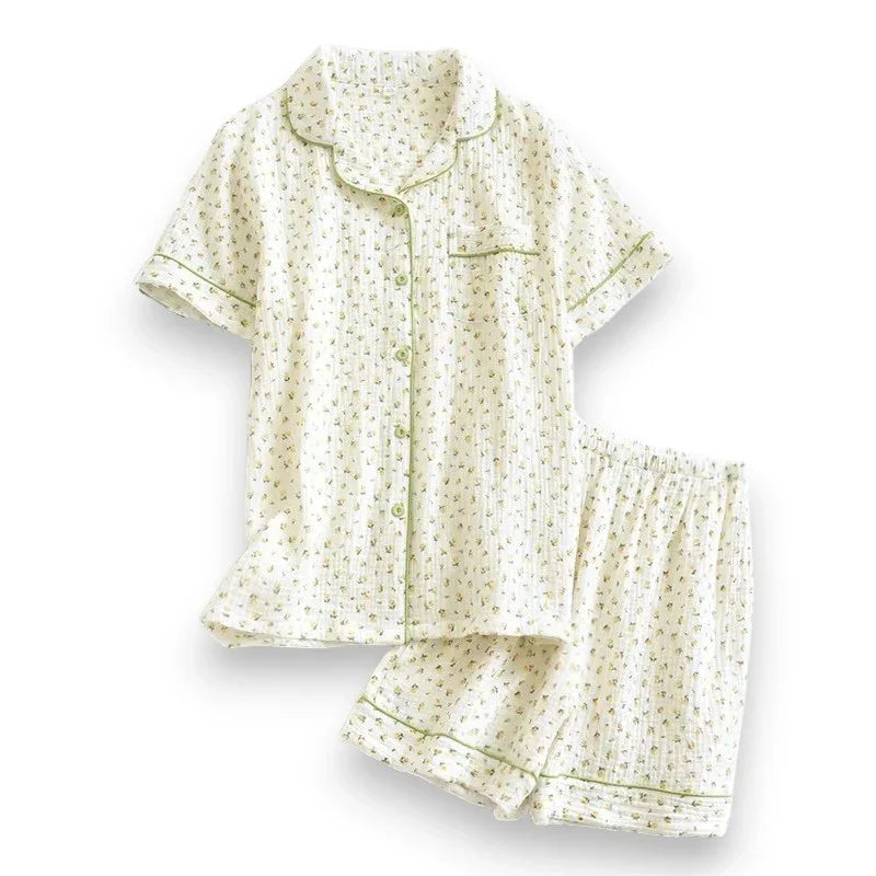 Pyjama gaze de coton 